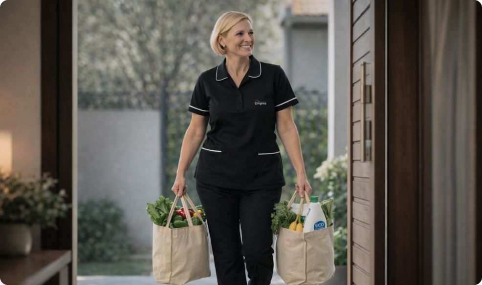Compras & preparo de refeições